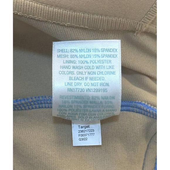 KONA SOL One Piece Bikini Ruched Ruffle Swim V-Neck Full Coverage Blue 22 - Picture 10 of 13